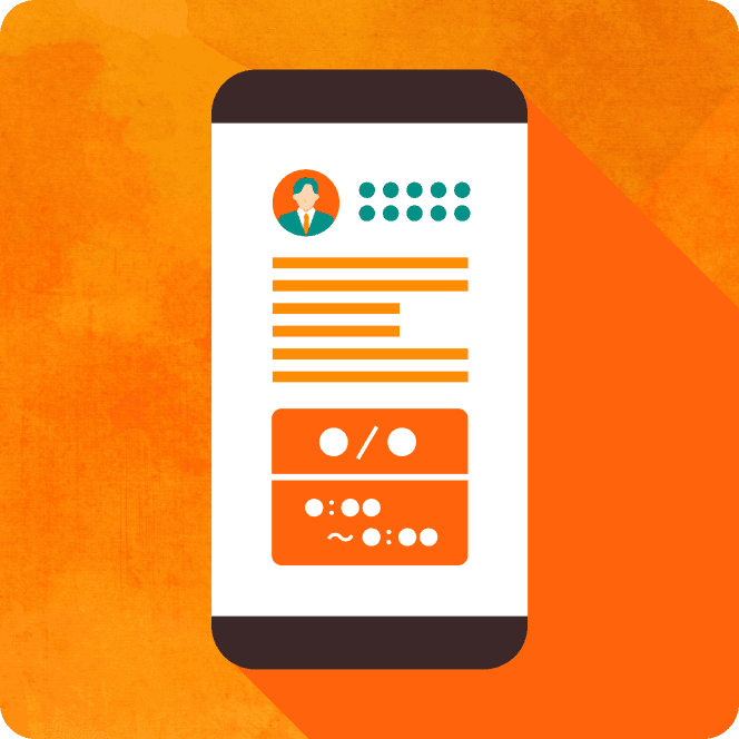 日時、専門家で面談申込み